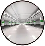 30cm Round Convex Safety Mirror: Premium Quality Traffic Blind Spot Mirror for Driveways, Shops & Junctions with Clear View - Ideal for Warehouses, Garages & Hospitals