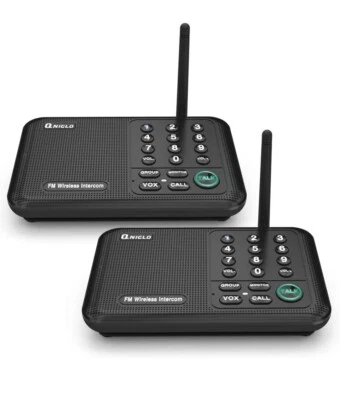 Qniglo Wireless Intercom System LD-666 - 2 Pack