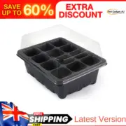 12 Grow Trays with Humidity Dome and Cell Insert - Mini Propagator Seed Starting