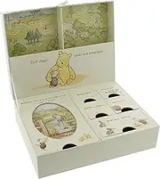 Happy Homewares Disney Winnie The Pooh Keepsake Box with Drawers and Map of Hundred Acre Wood - Officially Licensed