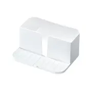 iDesign Classic Plastic Sink Caddy w/ Tray Kitchen/Bathroom Organiser White