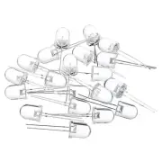 100Pcs 10mm Light Emitting Diodes, LED Diodes, 5 Colors