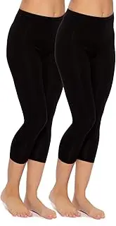 [Felina] | Cotton Modal Capri Leggings | Lightweight & Soft