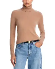 Aqua Cashmere Turtleneck Cashmere Sweater - Exclusive