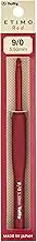 Tulip Tulip Knitting Needles ETIMO Red Crochet with Cushion Grip No. 9/0"