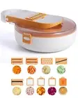 Vegetable Chopper with 13 Kitchen Gadgets - Mandoline Slicer&Food Chopper&Dic...