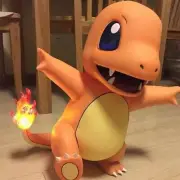 43cm Big Size Anime Charmander B Decoration Collectible Toys Action Figure