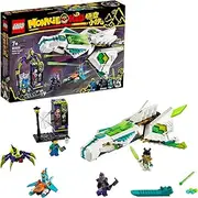 LEGO® Monkie Kid™ White Dragon Horse Jet 80020 Building Kit; Cool Jet Plane Toy Playset for Kids