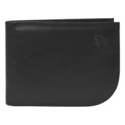 Safe ID Leather Front Pocket Wallet, Black, One Size