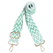 1.5-inch Wide Adjustable Strap, Handbag Shoulder Crossbody Straps, Light Green