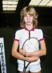 Tennis Player Steffi Graf 1982 In Bruhl Old Photo 17