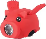 Rechargeable Headlight and Tail Light | Cute Pig Shape Headlight & Taillight - Waterproof Accessories Light for Secure Night Journeys