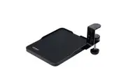 Ergonomic Mouse Pad Push-Pull Slide Under Desk Table Wrist Rest Platform Extender Tray - Black