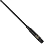 HYSHIKRA VHF UHF Extendable Telescopic 2 Way Radio Antenna with BNC Connector Compatible with ICOM IC-V8 IC-V80 IC-V82 IC-R10 IC-R20 Kenwood TK100 TK200 TH28A TH42AT Walkie Talkies
