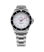 RATIO FreeDiver Sapphire Stainless Steel White Dial Quartz RTF037 Mens Watch