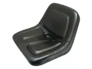High Back Black Vinyl Seat Universal Fit for Lawn & Garden Tractors