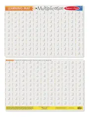Melissa & Doug Multiplication Write-A-Mat