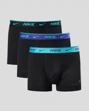 [Nike] Nike Men's Everyday Cotton Stretch Trunk 3 Pack Underwear in Sea Spray White Size Small S Sea Spray White