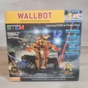 Wallbot Remote Controlled Robot Building Kit Top 10 STEM Projects Ages 7-12 New
