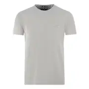 Aquascutum London Tonal Aldis Logo Grey T-Shirt
