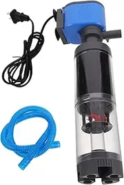 HYTROVE Fish Tank Bottom Filter Fish Poop Cleaning Accessories Oxygen Pump Water Circulation System Quiet Design