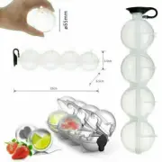 2 x ice cube molds ball 5.5cm in a set ball ice mold ice ball mold ball round 4