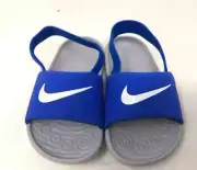 (Size10) Nike Toddler Boy's Kawa Slide SE2 Sandals Blue/White Slides Sandals