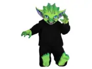 Gremly Monster Kids Gremlins Green Alien Prop Martian Halloween Haunted House