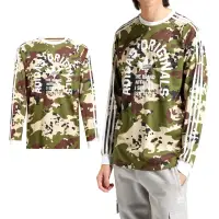 在飛比找momo購物網優惠-【adidas 愛迪達】Camo Ls Cali Hf 男款