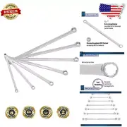 7Pc Extra Long Bolt Extractor Wrench Set - Chrome Vanadium for Easy Removal