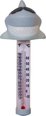 GAME 2700 Shark Spa and Pool Thermometer & Tether Fahrenheit & Celsius FREE SHIP