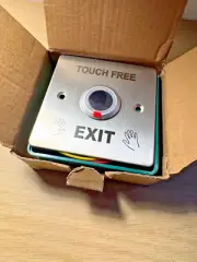 Securefast AEB37 Touch Free Exit Button - Illuminated and Adjustable - 806