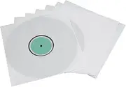 Vinyl LP Inner Sleeves, Paper, 10 Pcs