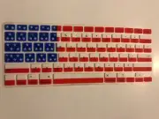 USA Version Keyboard Cover for Apple MacBook Retina Air Pro 11