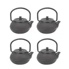 4X 50Ml Japanese Cast Iron Kettle Teapot Comes + Strainer Tea Pot K4B51921