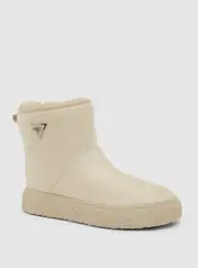 GUESS Women's Beige Unity Boots Size: 6