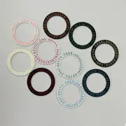 For NH35 Movement Non-Luminous Calendar Disc Watch Date Day Wheel Disc Parts