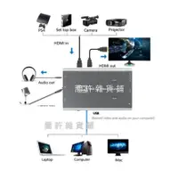 在飛比找蝦皮購物優惠-影像擷取盒 USB3.0轉HDMI 60HZ  擷取盒 迷你