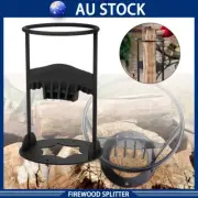 Firewood Splitter 12" Height Heavy Duty Manual Log Wood Splitting Cutter Home AU