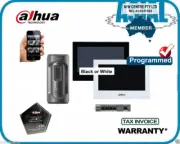 DaHua Intercom Doorbell IP Touchscreen KIT-DHI-7INBLK 2101E-P