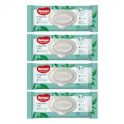 Huggies Baby Wipes On-The-Go Pack Fragrance Free - White Carton (4 X 80Pk)