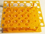 Pack of 4 Plastic Rack Centrifuge/Test Tube Fit 10, 15 & 50 Ml Tubes Lab Stand