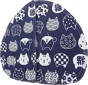 BCOATH Litter Box Screen for Automatic Cat Litter Box Red Easy Install Privacy Flap for Household Cat Litter Box