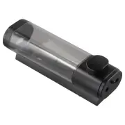 Black Soap Dispenser Bottle for Wall Mounting in Bathrooms and Kitchens