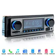 Bluetooth Vintage Car FM Radio MP3 Player USB SD Stereo Audio Receiver AUX (for: Audi)