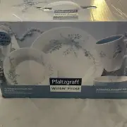 Pfaltzgraff Winter Frost 16 Piece Dinnerware Set