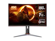 AOC CQ27G2X 27" QHD 1ms 180Hz HDR10 VA Curved Gaming Monitor