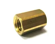 1pc Brass Pipe Female Coupling Fitting 10/32 UNF Fuel Air Boat MettleAir 103-U10