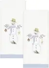 Avanti Linens - Fingertip Towels, Soft Cotton 2pc White