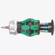 Wera 004185 Ratcheting Stubby Bicycle Set 5, Stainless Bits, 7 Pieces